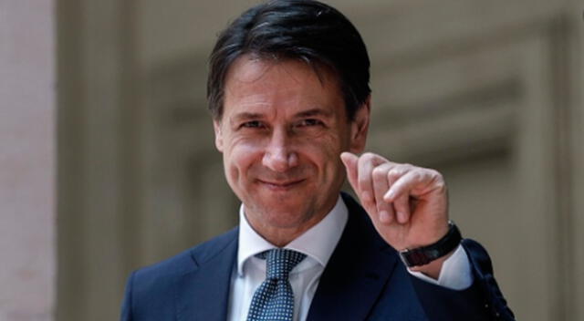 Giuseppe Conte, primer ministro de Italia