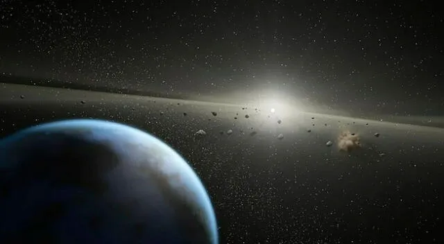 Asteroides extranjeros estaban en nuestro sistema solar.