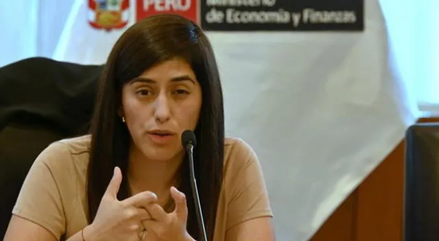 María Antonieta Alva y sus declaraciones sobre impuesto a la riqueza.