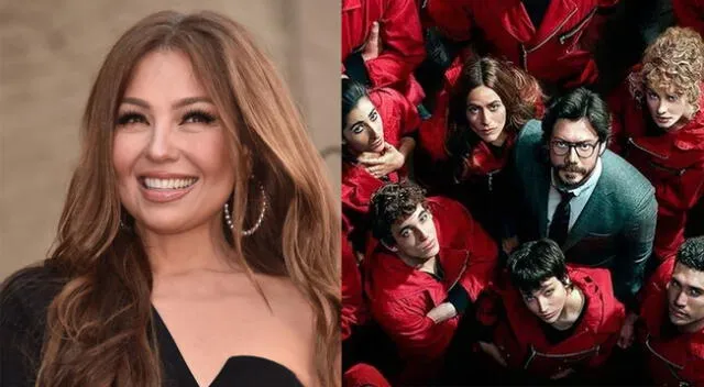 Cantante conquista redes sociales con escena de La casa de papel.