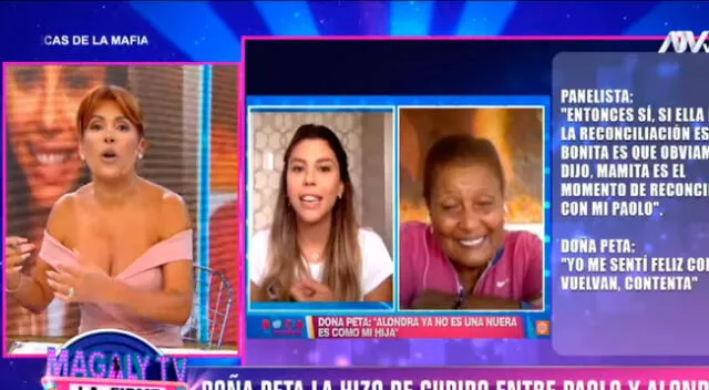 Magaly Medina pone en duda el amor entre Paolo Guerrero y Alondra García Miró.