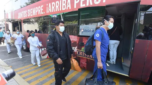 Personal de Essalud estarán brindado asistencia médica a los enfermos por coronavirus de la Villa Panamericana.