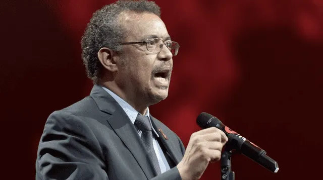 El director de la OMS, Tedros Adhanom Ghebreyesus.