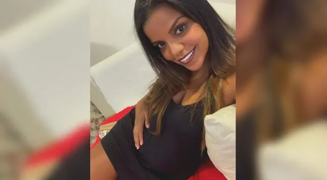 Johana Cubillas dio a luz a su primer hijo.