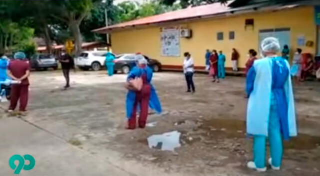 Enfermeras del Hospital Amazónico en Ucayali.