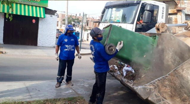 Trabajadores de limpieza de Trujillo dieron positivo al coronavirus.