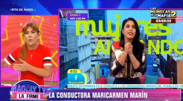 Magaly Medina critica duramente a Maricarmen Marín y la vuelve a llamar