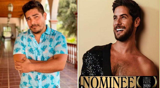 Erick Elera emocionado por a la nominación de Andrés Wiese al ‘Rostro más bello del mundo’.