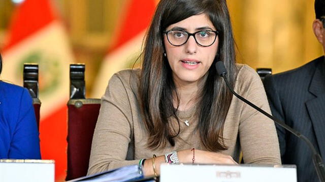 Ministra de Economía y Finanzas, María Antonieta Alva.