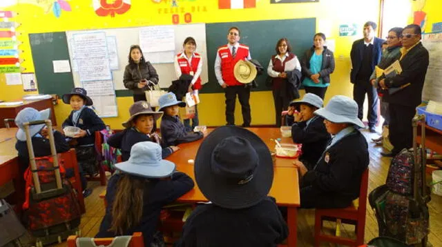 La Gerencia Regional de Educación en Arequipa suspende el programa de Qali Warma porque se debe resguardar la salud y la seguridad de los padres que son parte de  los comités alimentación escolar
