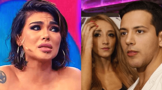 Angie Jibaja se comprometió a tener un cambio en su vida al hacerle el pedido a Romina Gachoy.