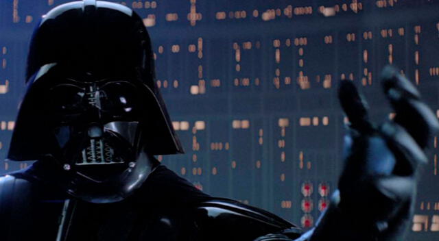 Darth Vader , personaje principal de la Guerra de las Galaxias.