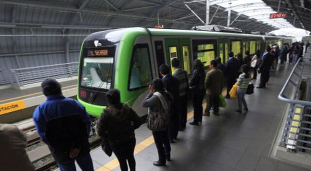 Metro de Lima se pronuncia sobre joven irresponsable en tren.