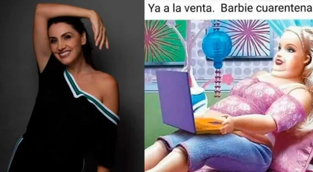 Patricia Portocarrero compartió una jocosa imagen, que viene siendo viral en redes.