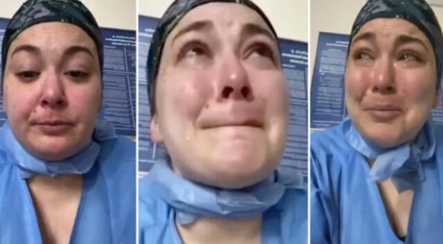 Nicole Sirotek, enfermera del Hospital Elmhurst, Estados Unidos.