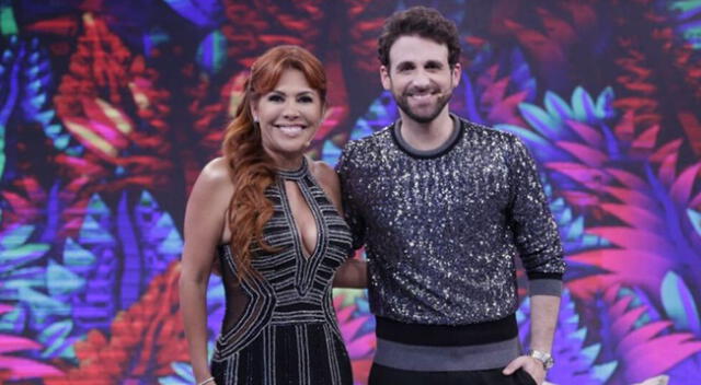 Magaly Medina junto a Rodrigo González.