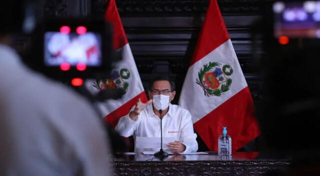 Martín Vizcarra ofreció nueva conferencia de prensa.