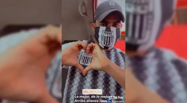 El millonario árabe Yaqoob Mubarak se lució con la camiseta de Alianza Lima en su cuenta de Instagram.