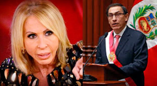 Laura Bozzo se alzó su voz de protesta.