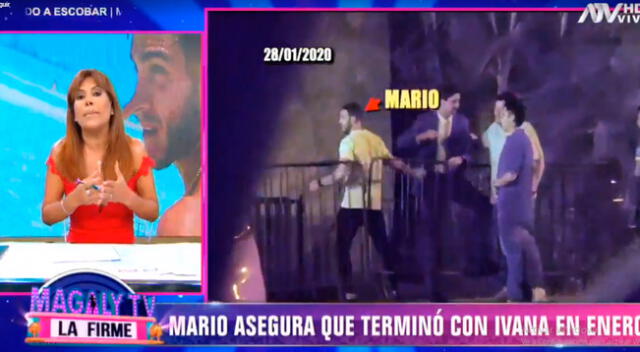 Magaly Medina revela que Mario Irivarren e Ivana Ytube no terminaron en enero.