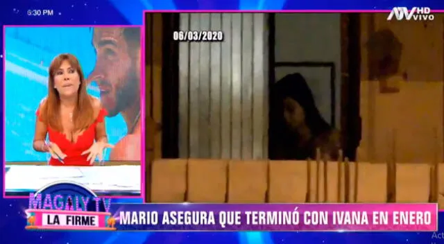 Magaly Medina revela que Mario Irivarren e Ivana Ytube no terminaron en enero.