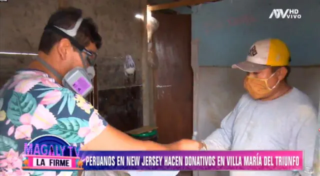 Peruanos en New Jersey envían donativos.