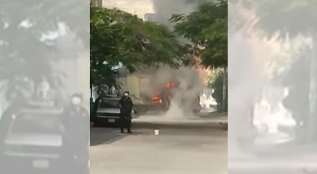 Explosión en Surquillo.