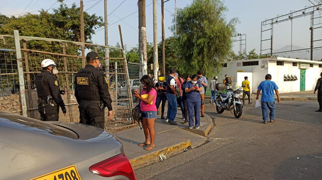 Desde las 6 de la mañana la Policía Nacional comenzó con este operativo en Puente Nuevo.