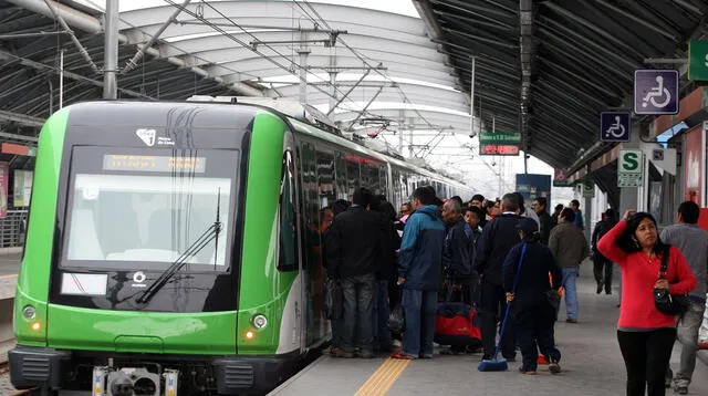 Este domingo 10 de mayo el Metro de Lima operará en dos horarios.