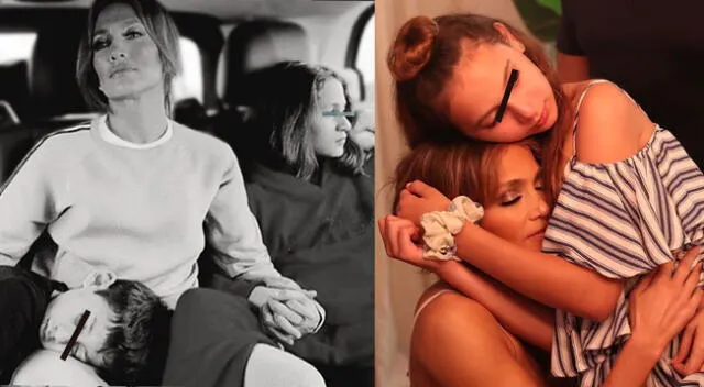 Jennifer Lopez envio saludos en Instagram a todas las madres en su día