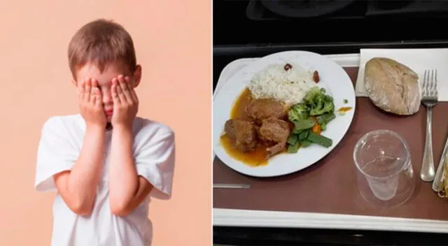 El pequeño ingresa con el azafate a la habitación de su madre para sorprenderla, sin imaginar lo que sucedería después.