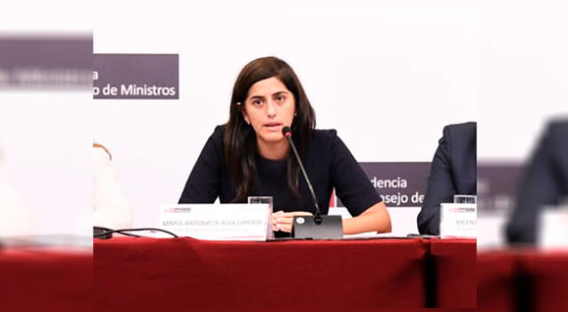María Antonieta Alva, ministra de Economía