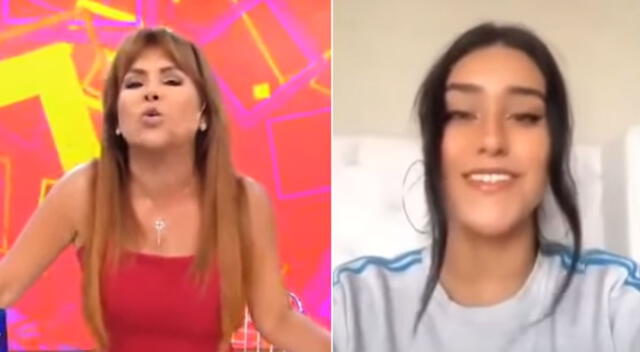 Magaly Medina arremete contra modelo trujillana.