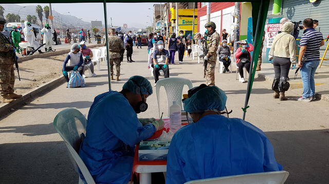 Los que resulten positivo deberán cumplir cuarentena en sus casas y recibirán una canasta de víveres