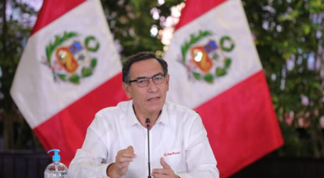 Mensaje a la nación de Martín Vizcarra.