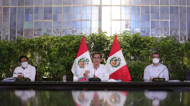 Martín Vizcarra hoy 13 de mayo desde Palacio de Gobierno da su mensaje a la Nación en el día 59 del estado de emergencia.