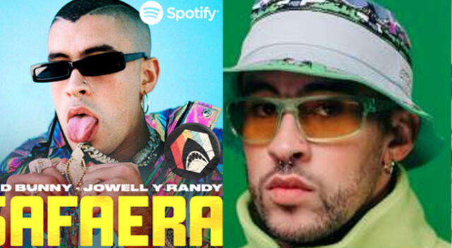 La popular canción del cantante puertorriqueño Bad Bunny,'Safaera'