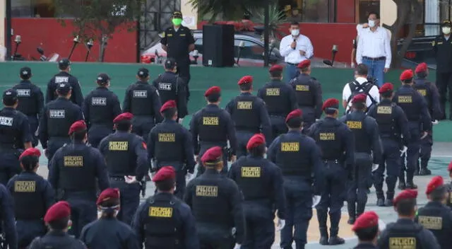 Los agentes que se encuentran graves por esta enfermedad vienen siendo atendidos en el hospital de la institución.