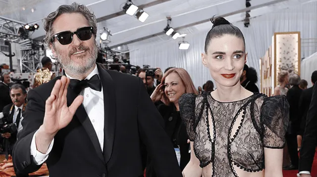 Joaquín Phoenix y Rooney Mara oficializaron su romance en 2017.