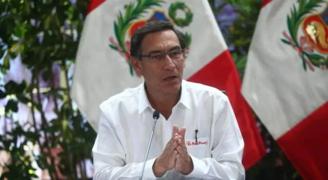 Martín Vizcarra volvió a ofrecer conferencia de prensa en el marco de la emergencia sanitaria.