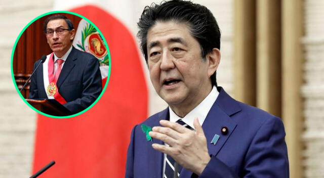 Primer ministro de Japón habló con el presidente del Perú, Martin Vizcarra.