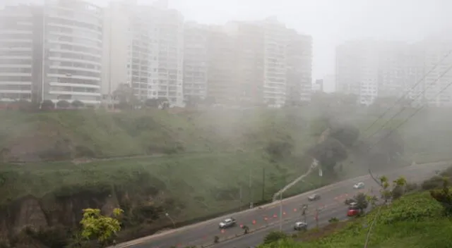 Descenso de temperatura en Lima.