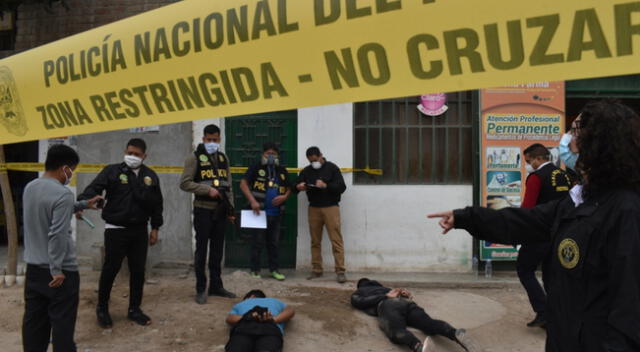 Capturan a dos delincuentes en asalto a farmacia.