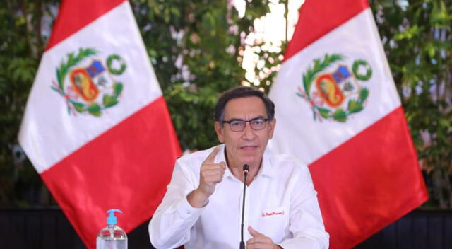 Martín Vizcarra ofreció nueva conferencia de prensa.