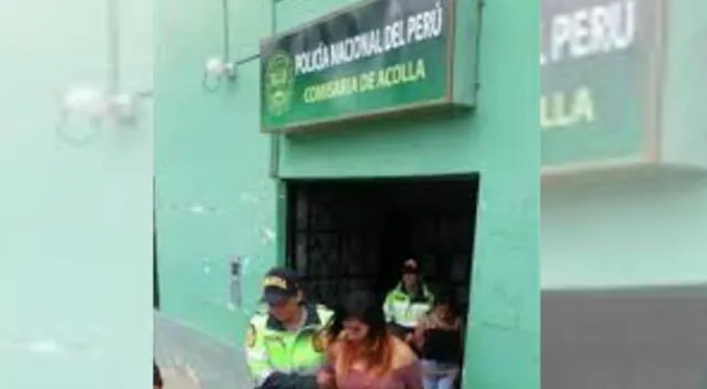 Detienen a dos agresores de la PNP.