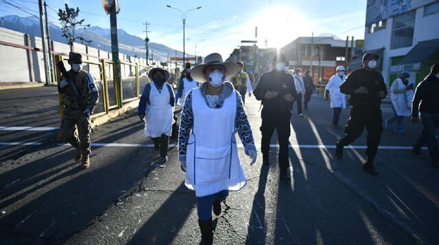 El Mercado Río Seco  de Arequipa estuvo clausurado por 22 días.