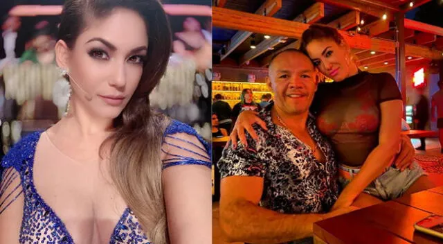 Tilsa Lozano saluda a su pareja Jackson Mora por su cumpleaños.