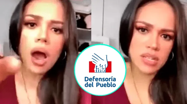 Tras ser víctima de acoso sexual en Instagram, la Defensoría del Pueblo se solidarizó con Mayra Goñi y pidió una investigación para encontrar al responsable.