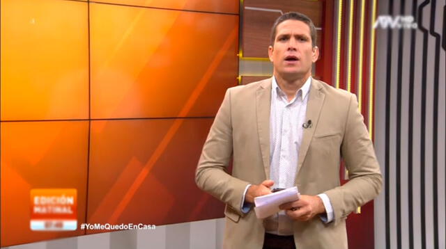 Paco Bazán tuvo su primer programa de noticias matutinas.