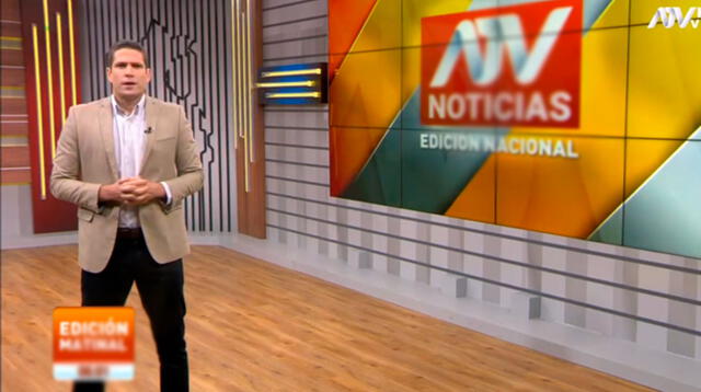 Paco Bazán estuvo al frente del noticia matinal de ATV.